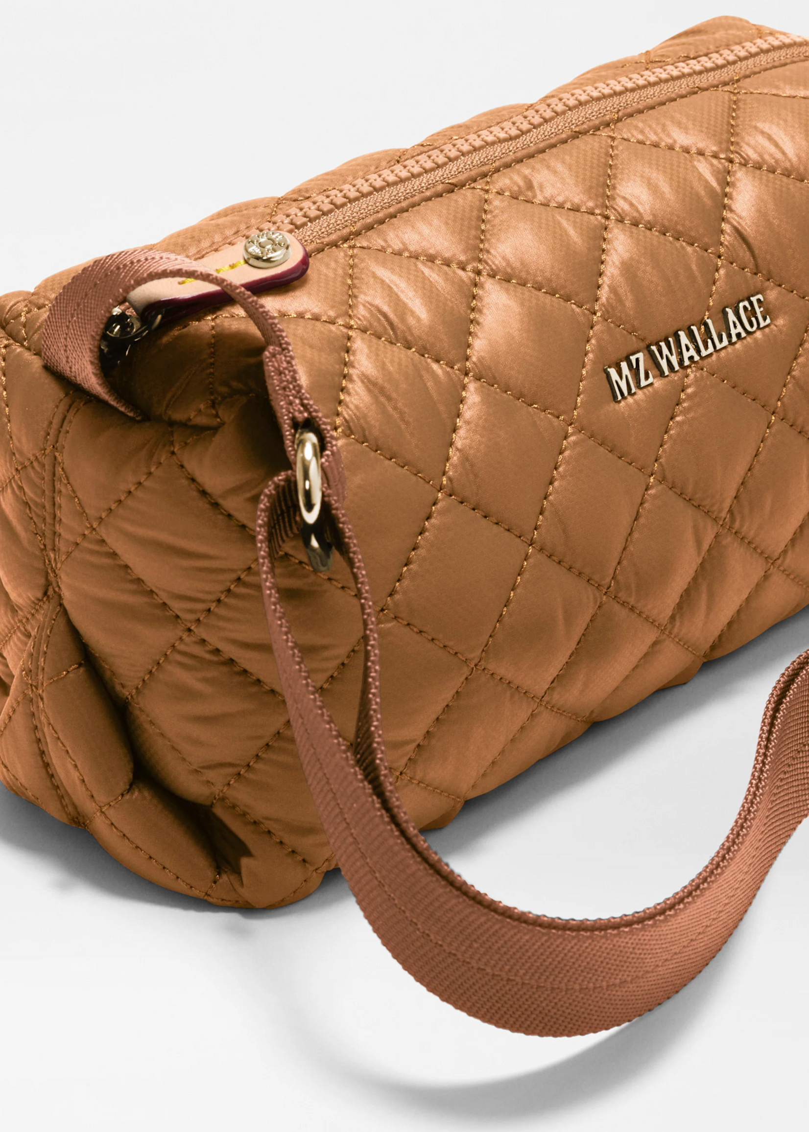MZ Wallace Metro East West Crossbody Cognac