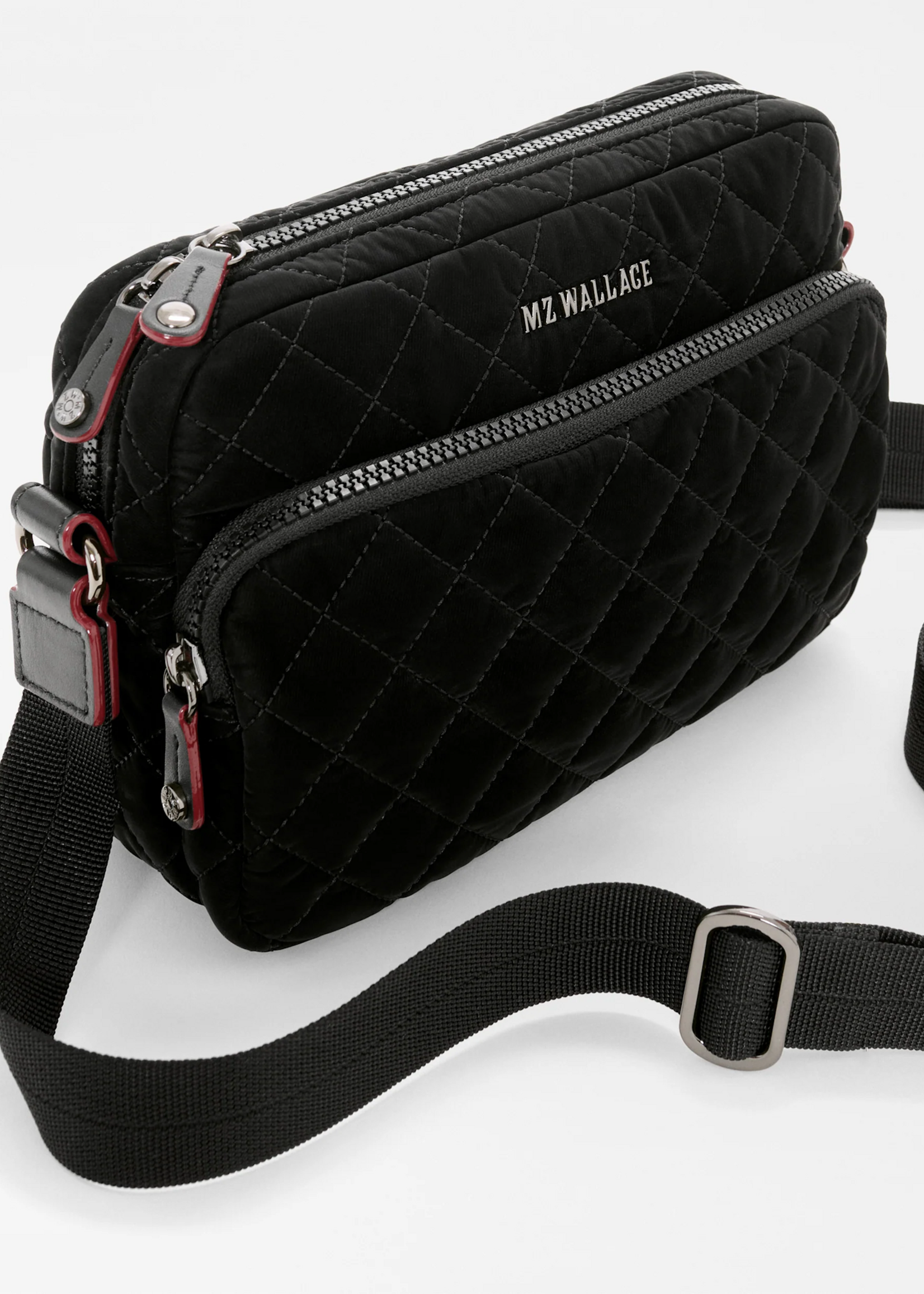 MZ Wallace Small Metro Camera Bag II Velvet Finish