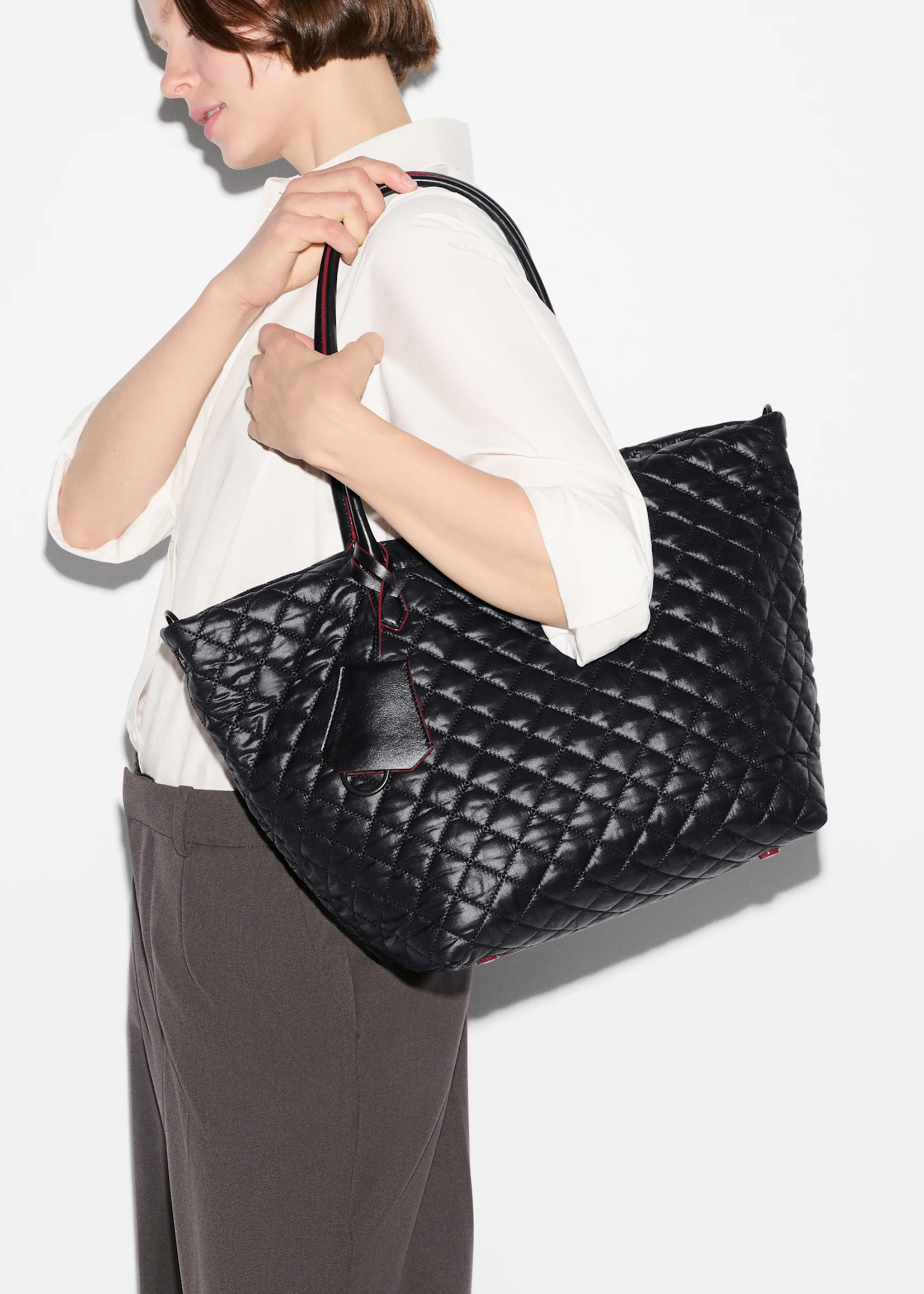 MZ Wallace Medium Daily Tote Black