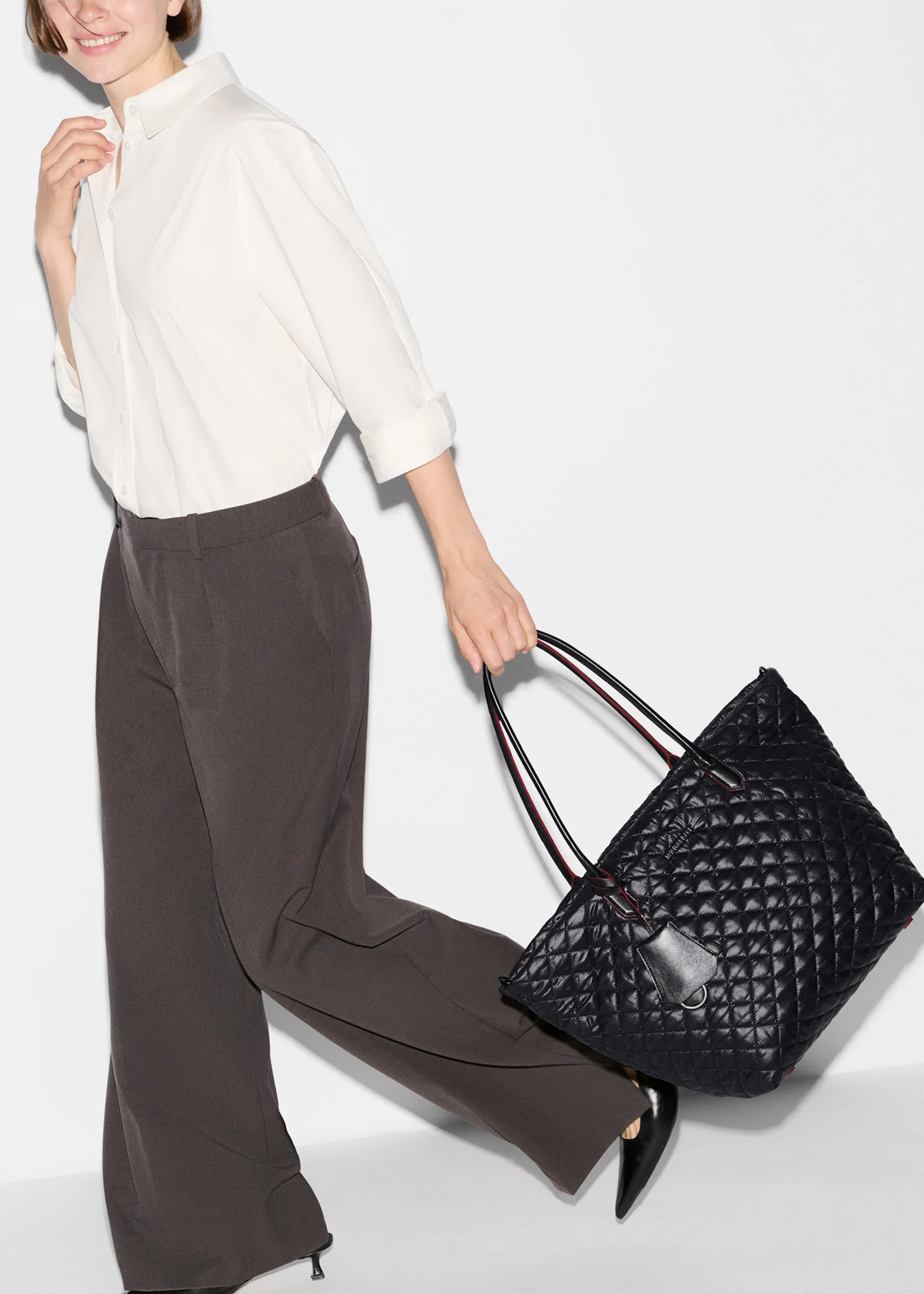 MZ Wallace Medium Daily Tote Black