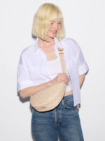 MZ Wallace Sand Small Metro Smile Bag