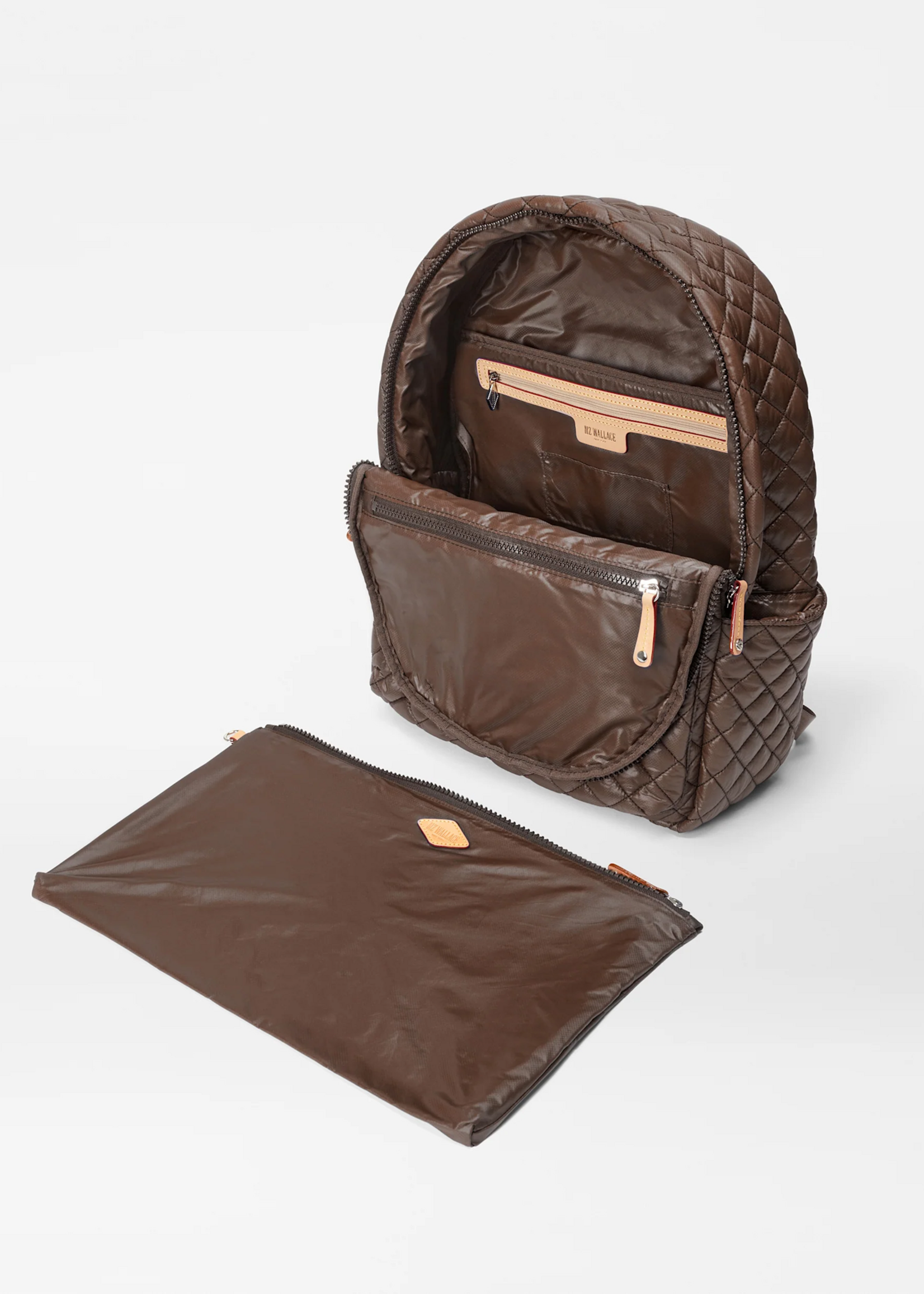 MZ Wallace Metro Backpack Deluxe Walnut