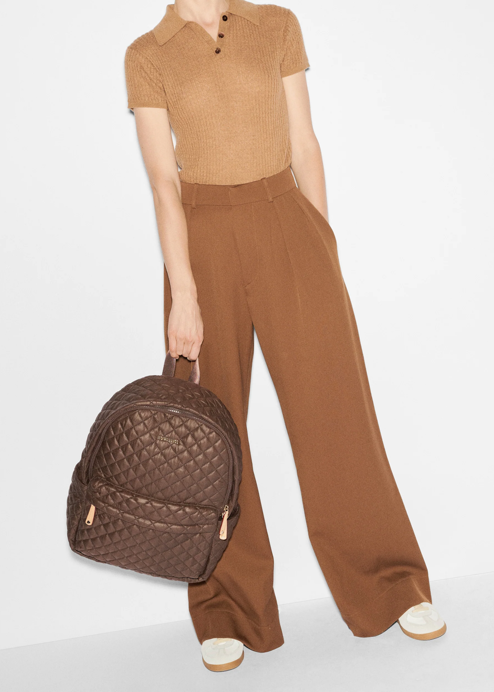 MZ Wallace Metro Backpack Deluxe Walnut