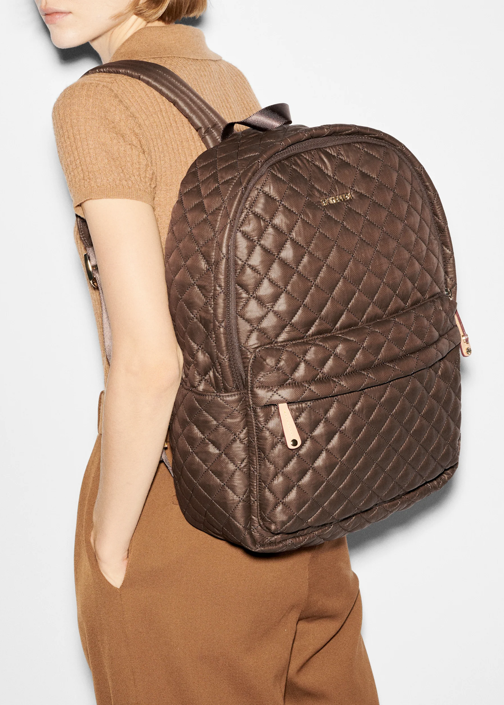 MZ Wallace Metro Backpack Deluxe Walnut