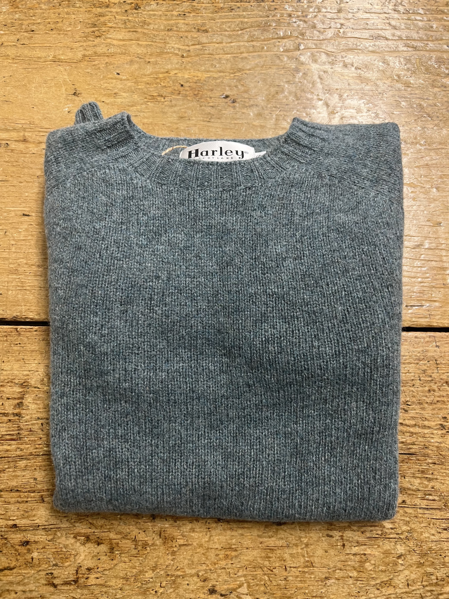 Shetland Crew Graphite Green