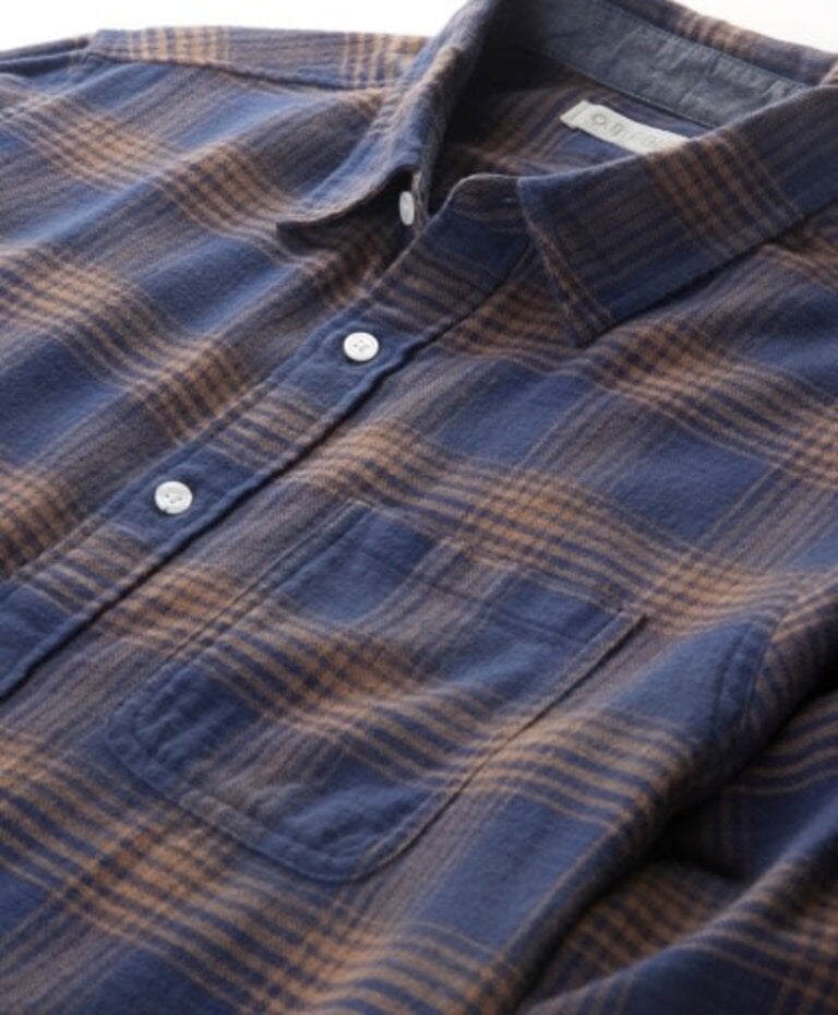 Outerknown TRANSITIONAL FLANNEL SHIRT