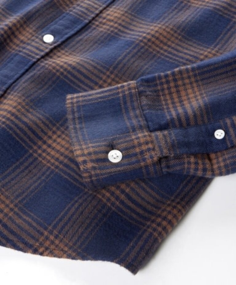 Outerknown TRANSITIONAL FLANNEL SHIRT