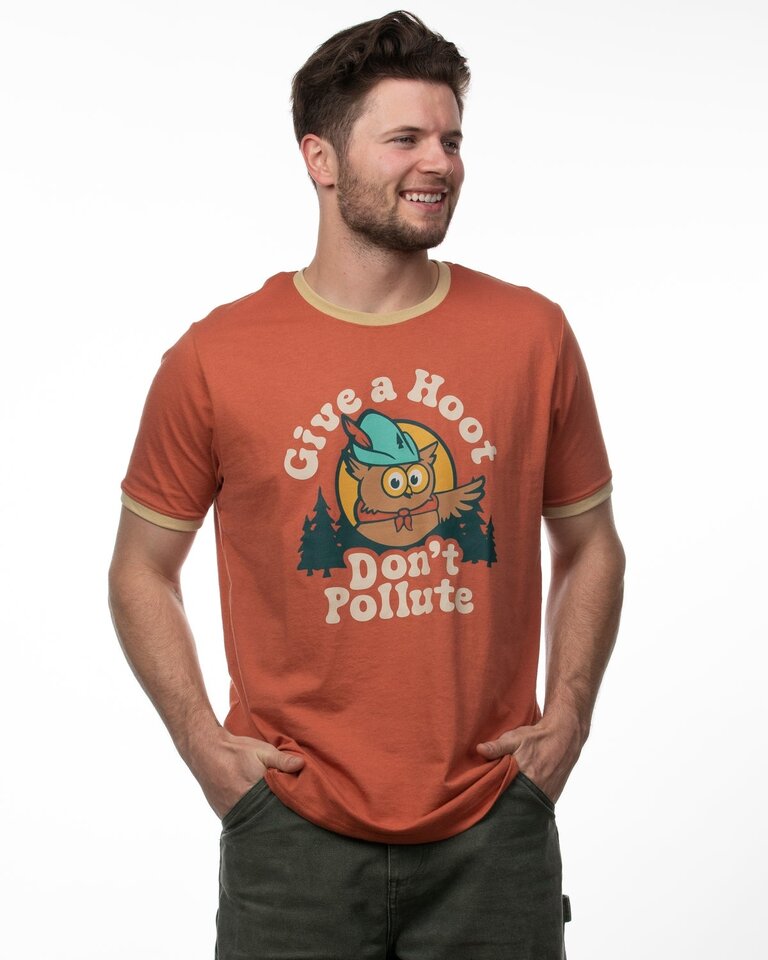 The Landmark Project Give A Hoot Ringer Tee
