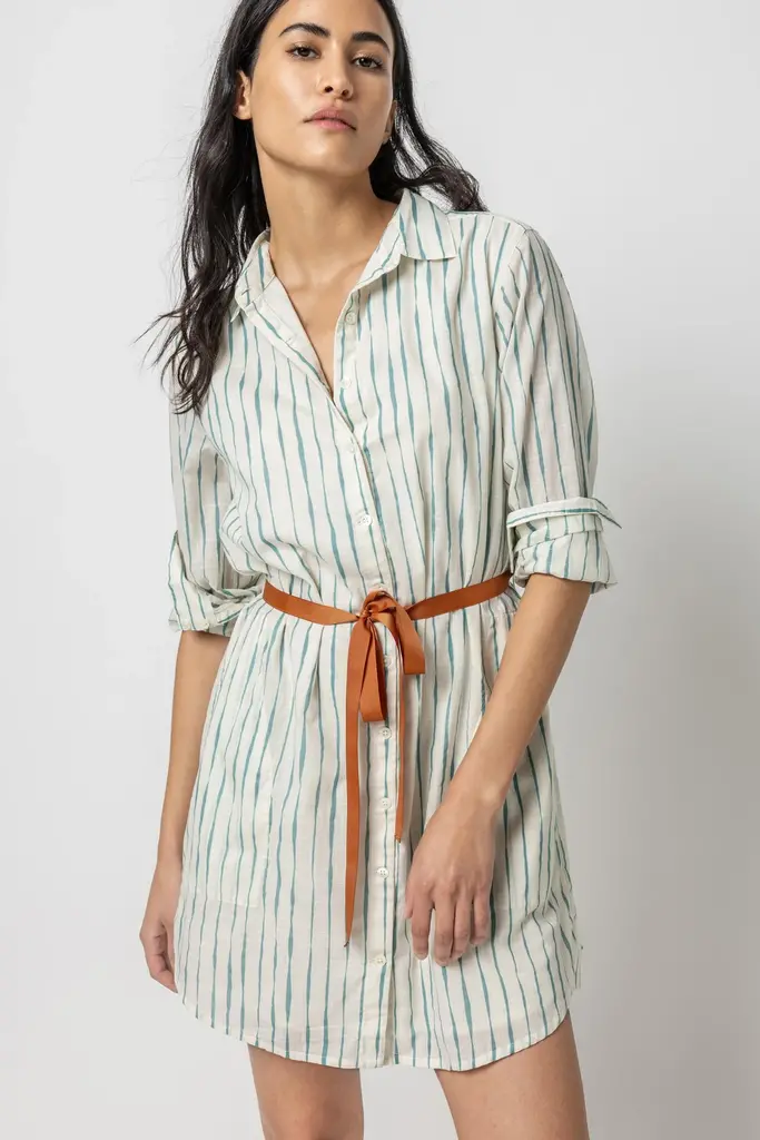 Lilla P *Long Sleeve Shirt Dress