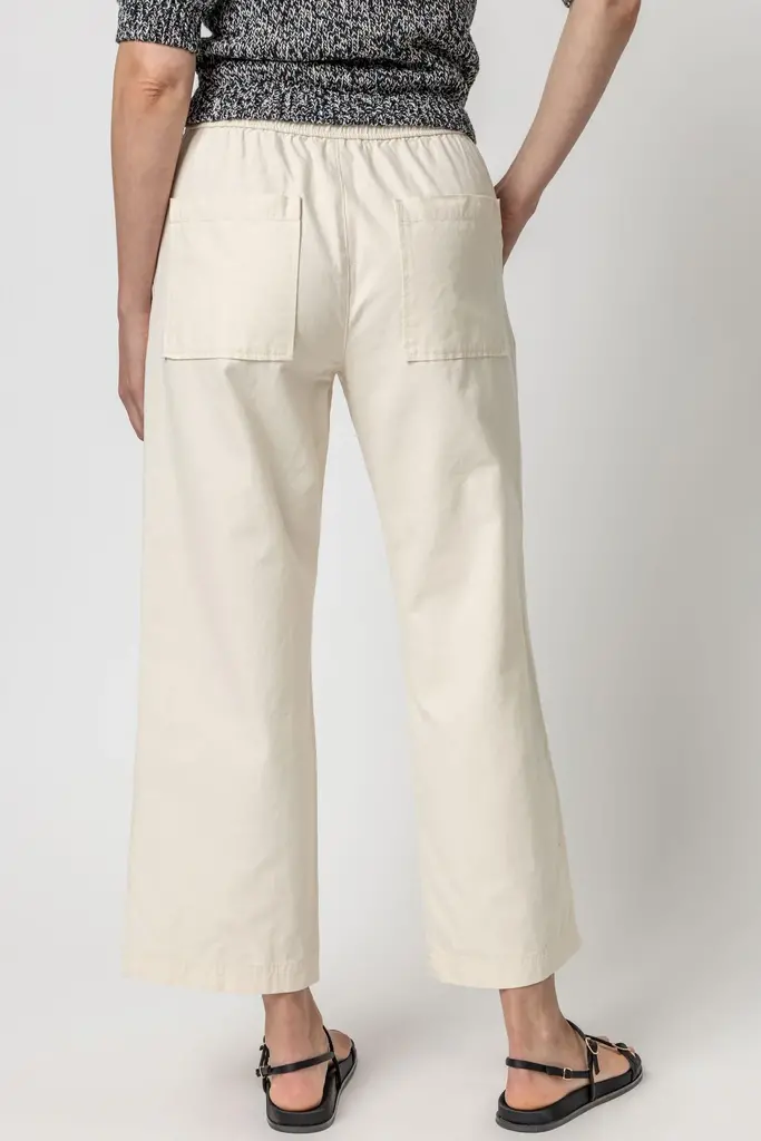 Lilla P *Canvas Drawstring Pant