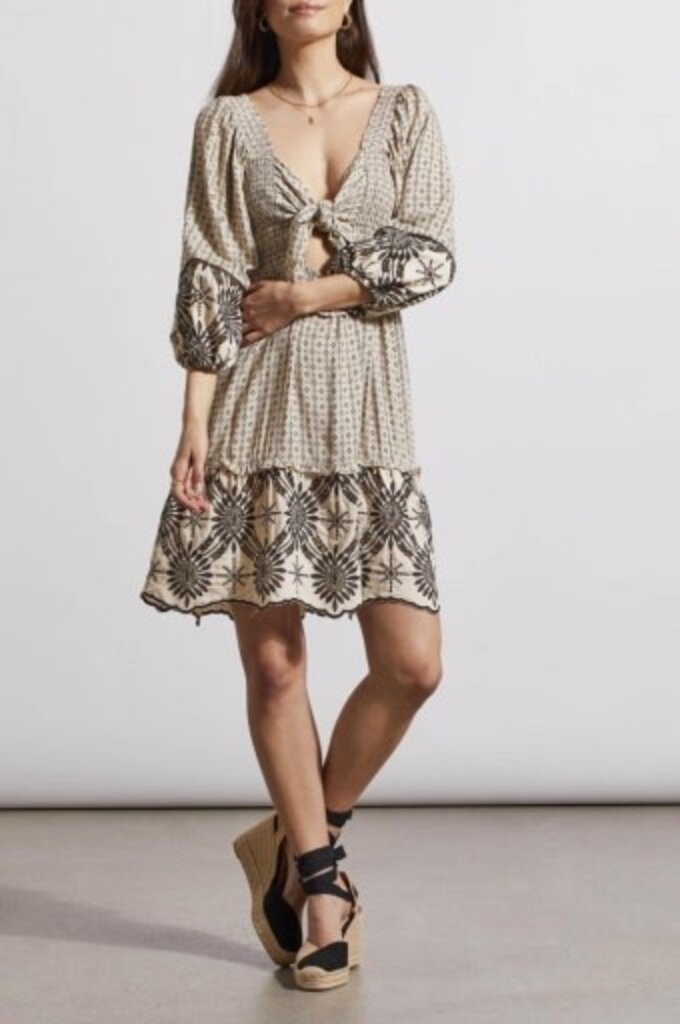 Tribal Wear Two Ways Embroidered Dress