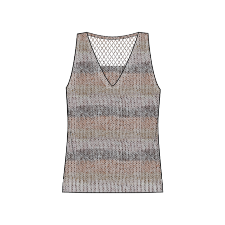 Tribal *Sleeveless Crochet