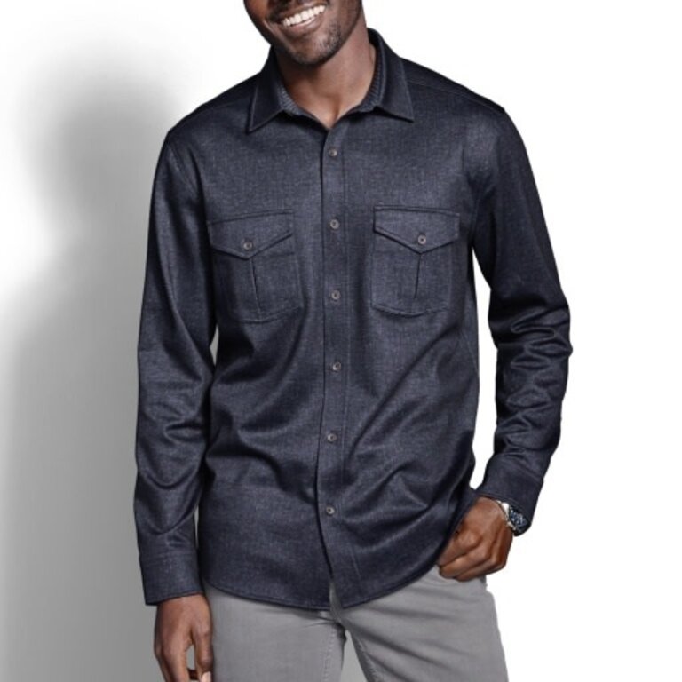 Johnston & Murphy Button-Front Shirt