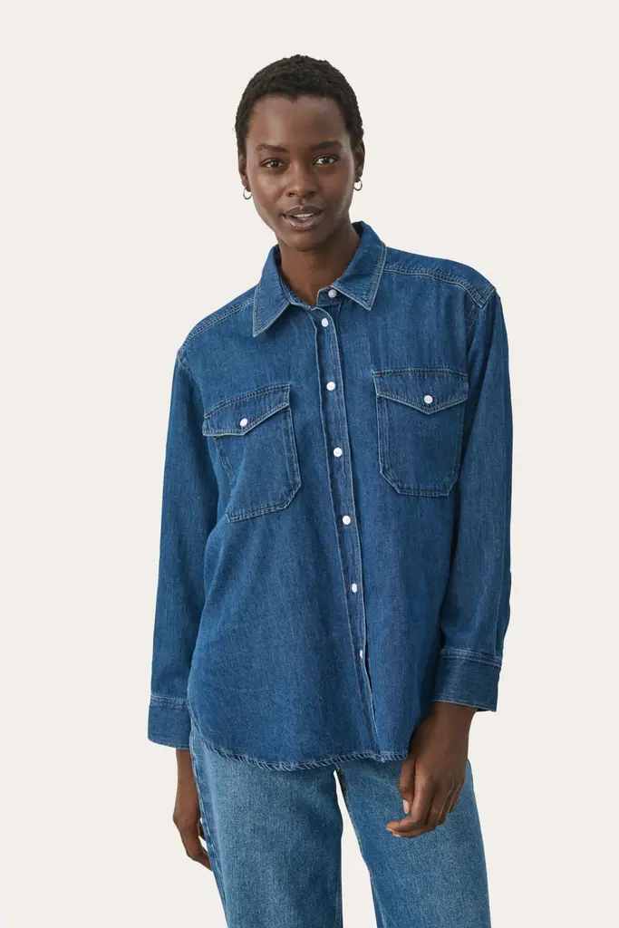 Part Two Collette Denim Shirt