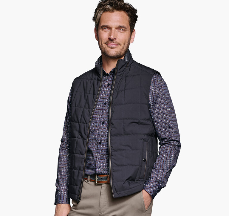 Johnston & Murphy Box Quilted Vest