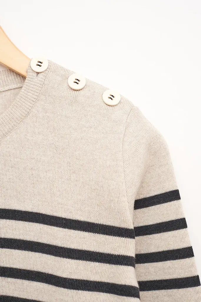 Batela Striped Sweater