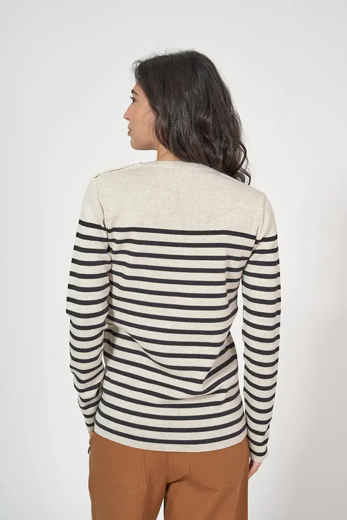 Batela Striped Sweater