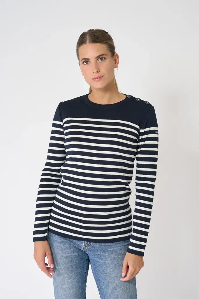 Batela Striped Sweater