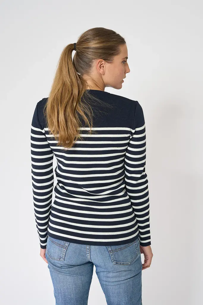 Batela Striped Sweater