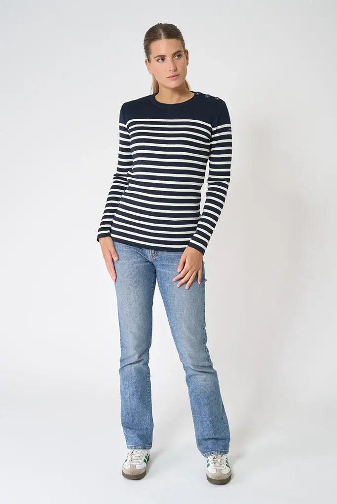 Batela Striped Sweater