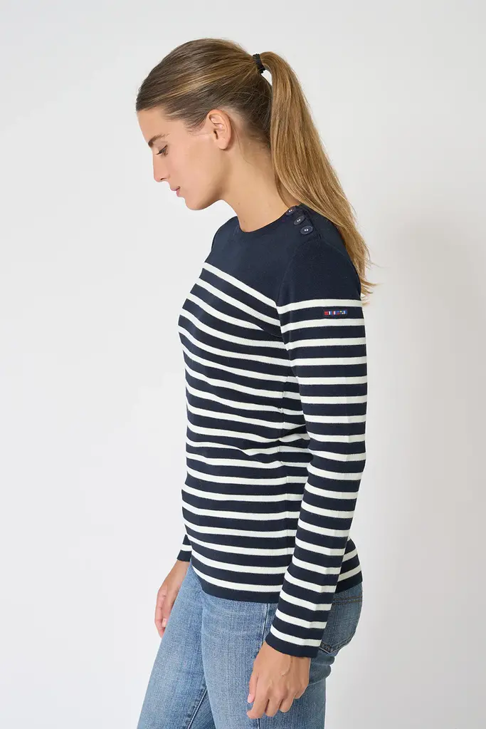 Batela Striped Sweater