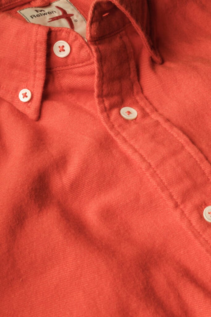 Relwen Fly Weight Brushed Twill Button Down