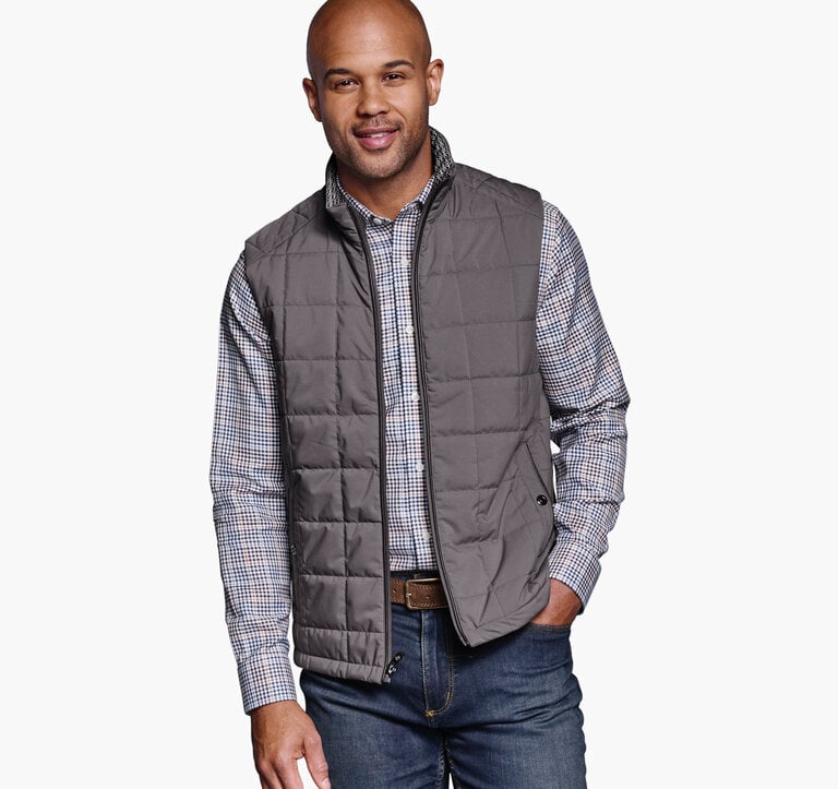 Johnston & Murphy Box Quilted Vest