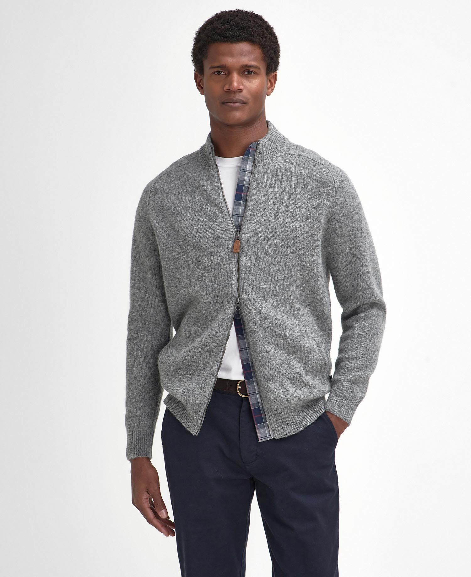 Barbour zip up jumper hotsell
