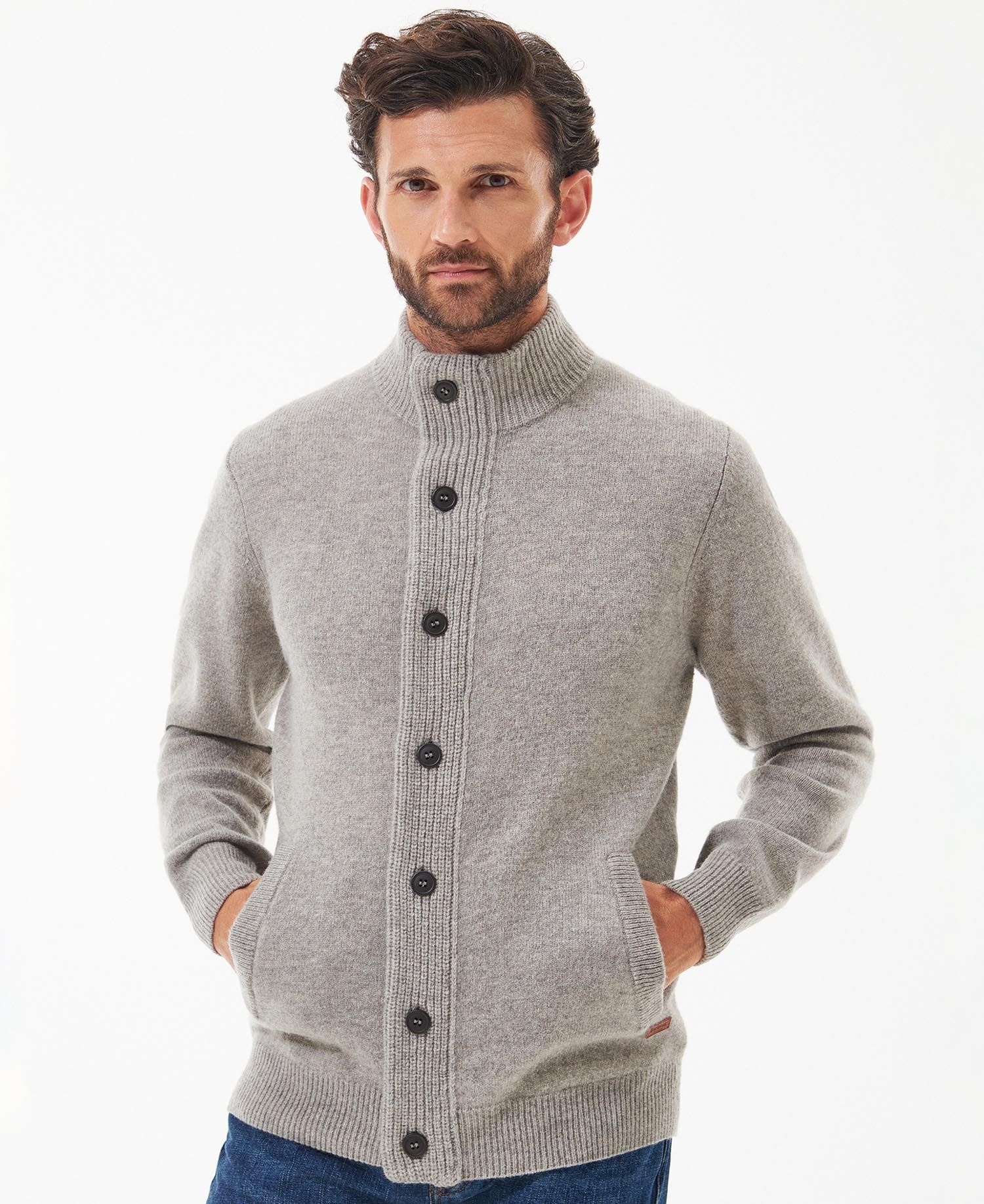 Essential Patch Zip Through Sweater Bahle s of Suttons Bay