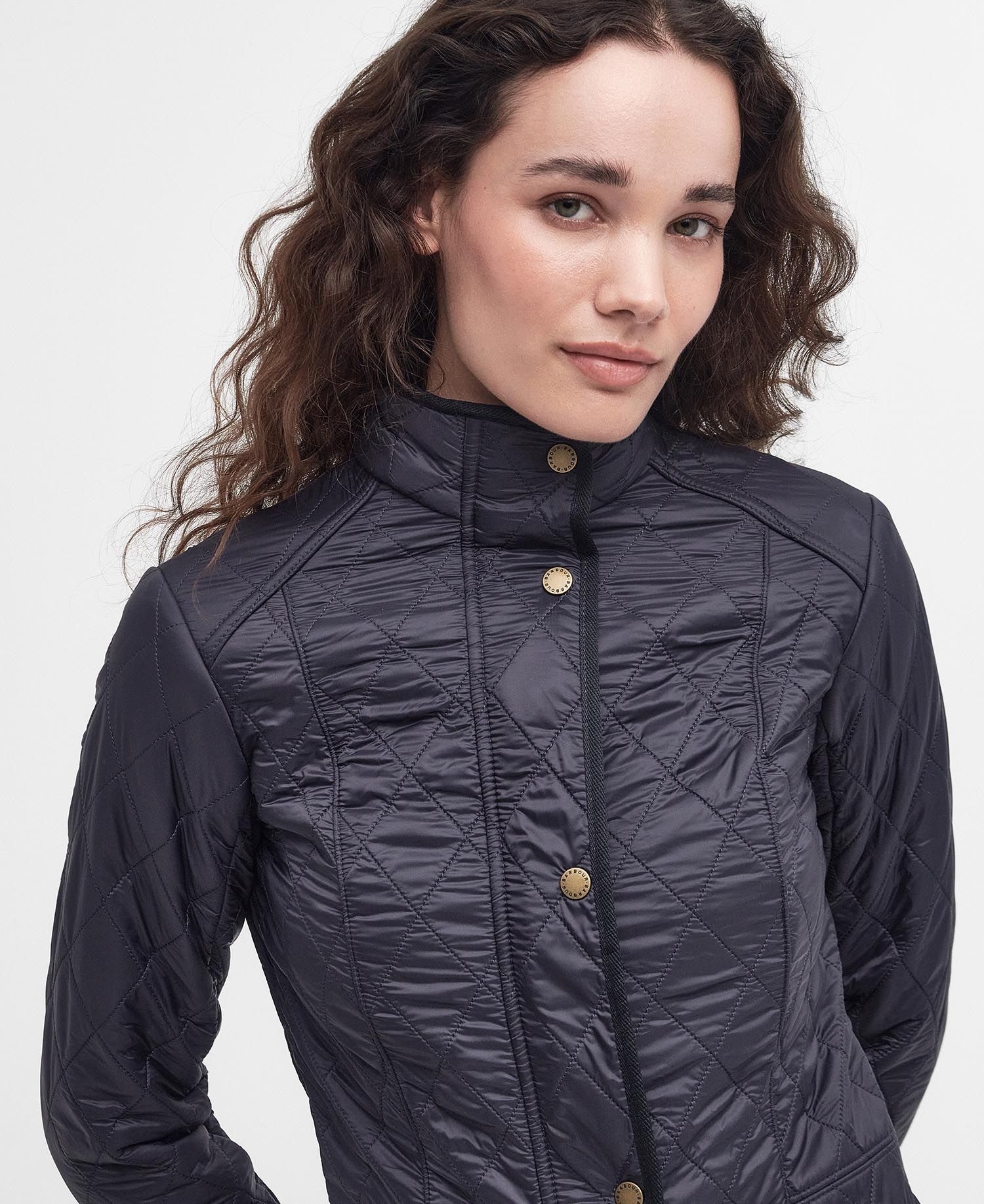 Barbour cavalry polarquilt jacket black online