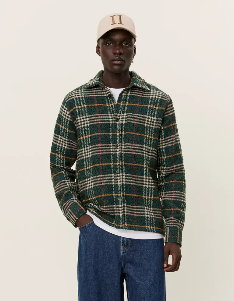 Les Deux Kaleb Check Overshirt