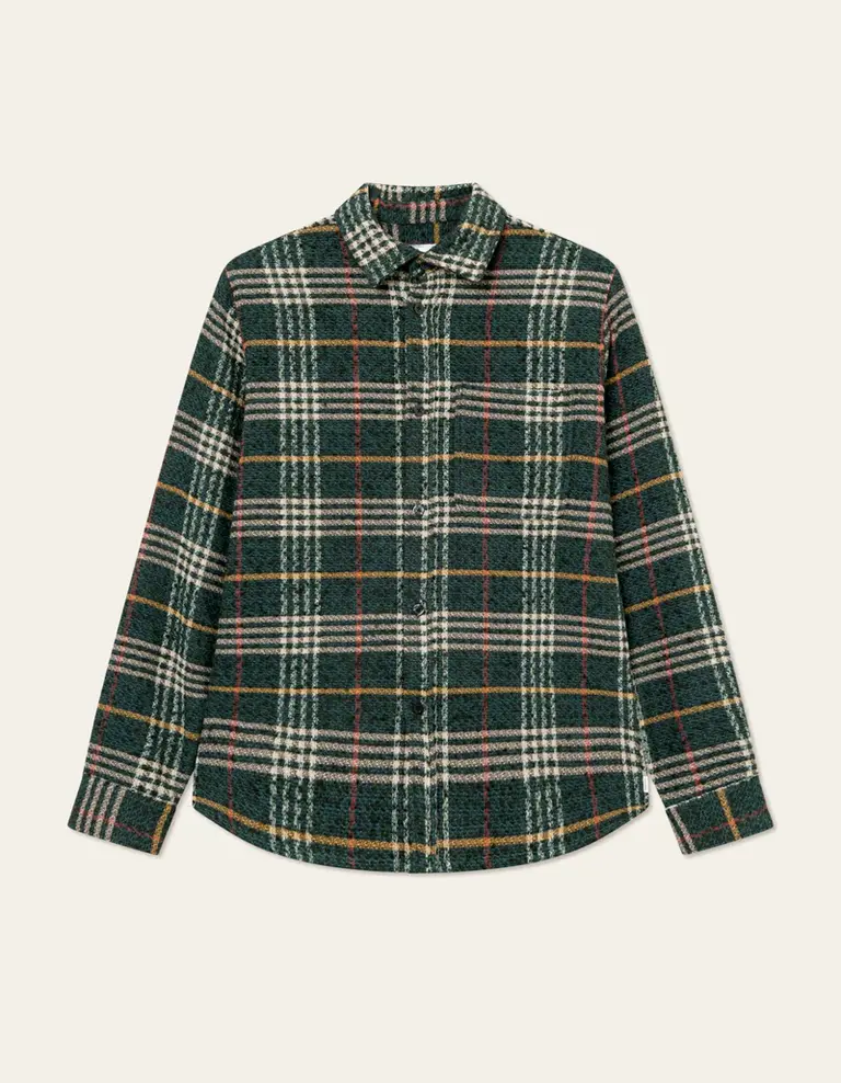 Les Deux Kaleb Check Overshirt