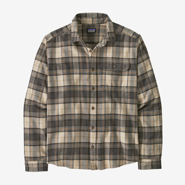 Patagonia Long-Sleeved Lightweight Fjord Flannel Shirt