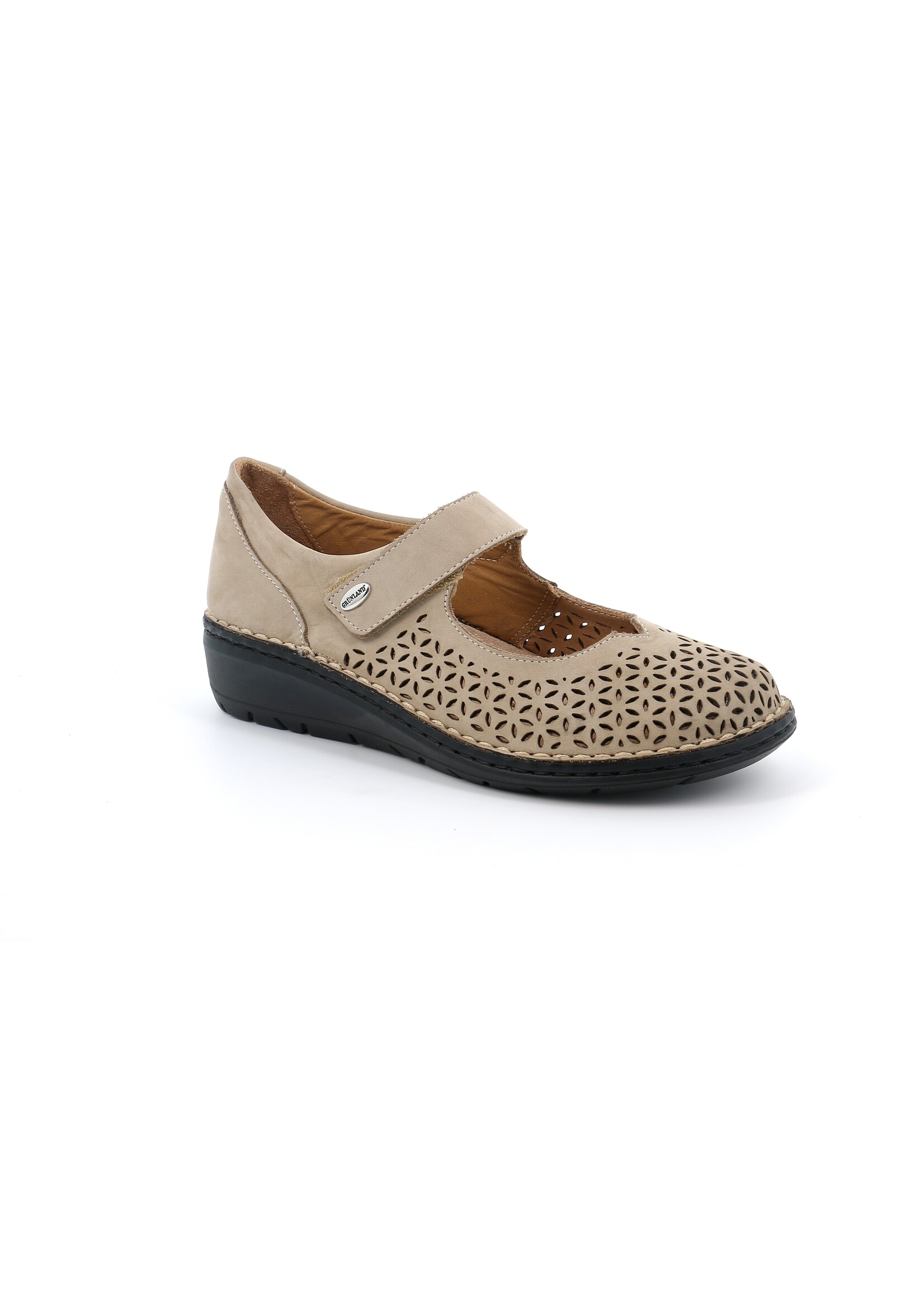 Grunland Ballerines avec Fermeture Velcro | NESI de Grünland
