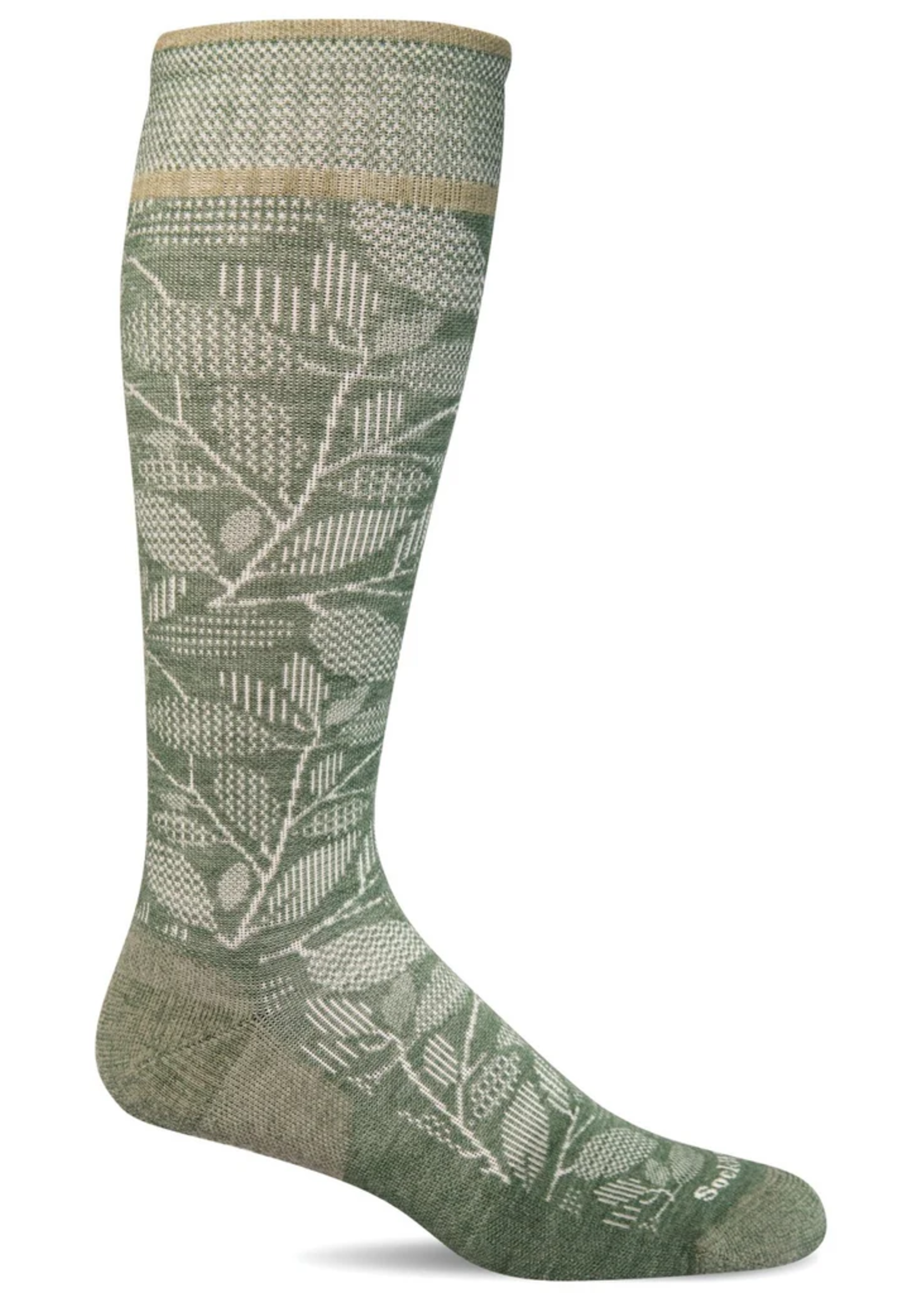 SOCKWELL BAS DE COMPRESSION AU GENOU GRADUÉE FERME 20-30 mmHg SW159W