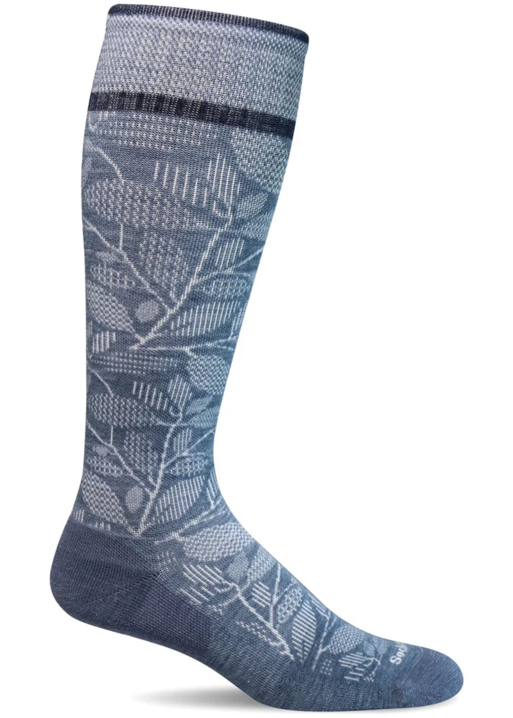 SOCKWELL BAS DE COMPRESSION AU GENOU GRADUÉE FERME 20-30 mmHg SW159W