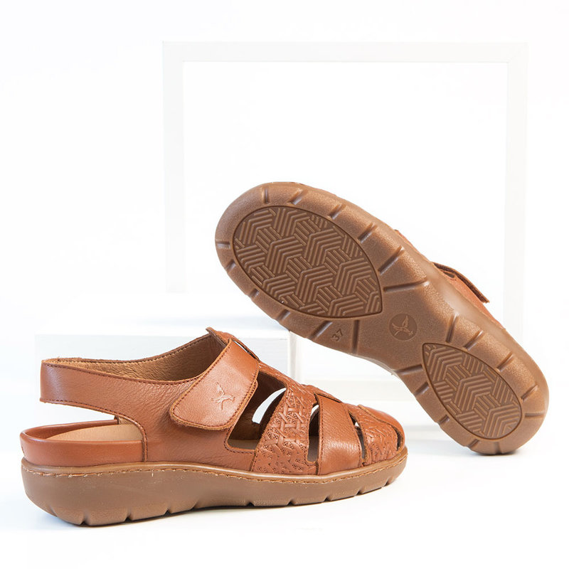 Portofino Sandale Portofino ND-39402 tan : Confort et soutien pour vos pieds