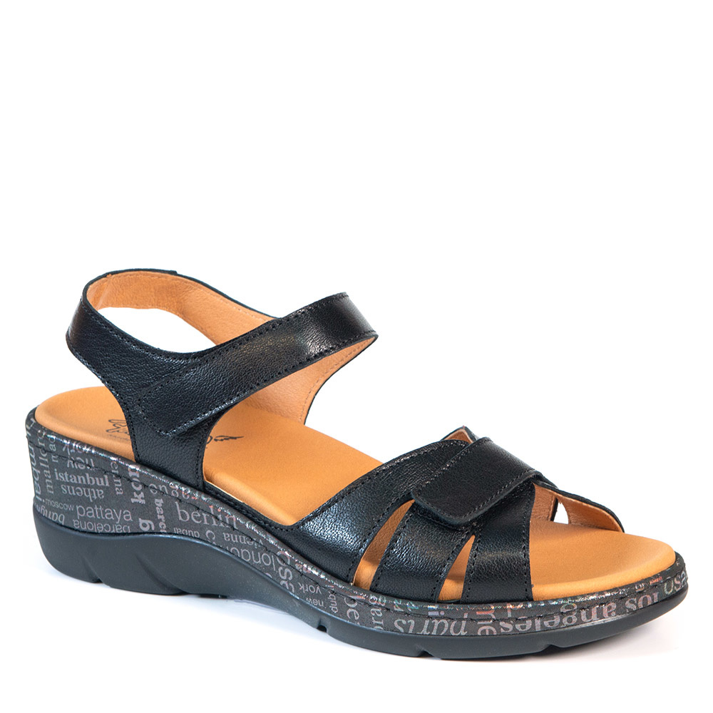 Sandale pour femme Portofino MS-204 noir