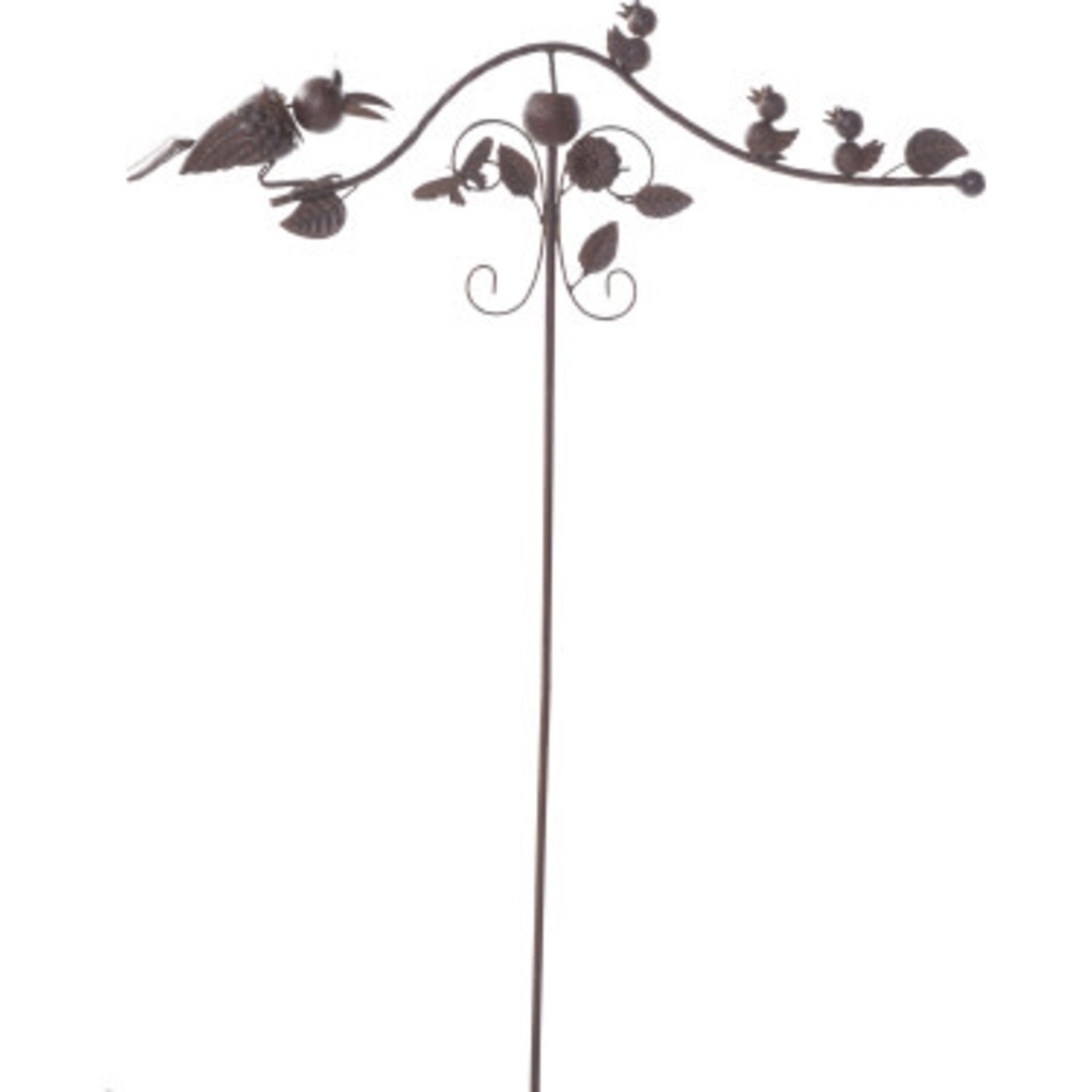 MIZE GREENHOUSE & GARDEN SUPPLY 51" Birds with Nest Mom & Chick Balance Stake