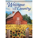 Carson "Country Welcome" Dura Soft™ Garden Flag