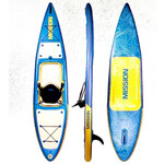 Mission MISSION STILL WATER INFLATABLE KAYAK & SUP COMBO 12.5' X 34" X 6"