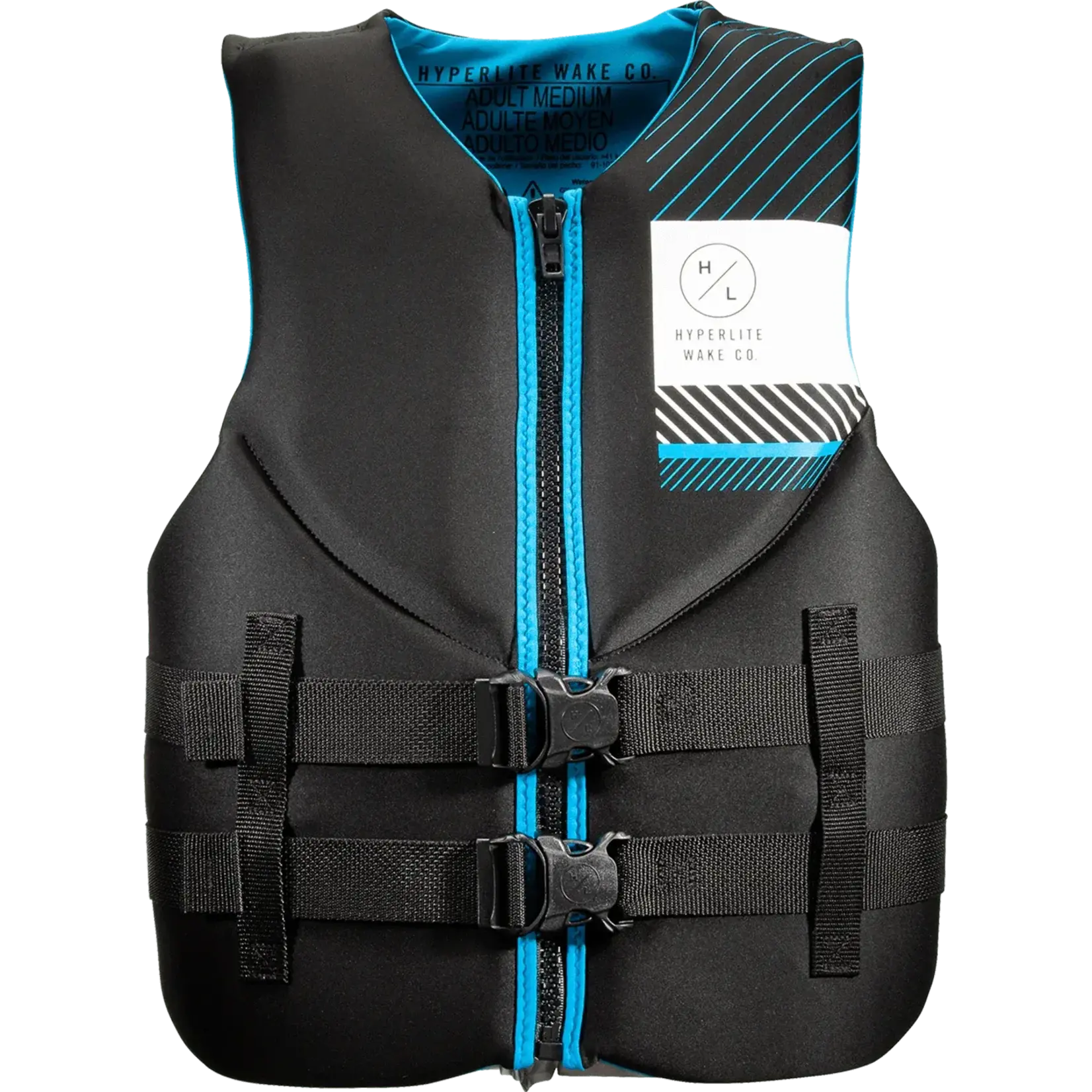 HO Sports/Hyperlite HL M'S INDY VEST BLK/BLU 3XL