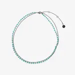 PURAVIDA PURAVIDA NEON ROSARY CHOKER