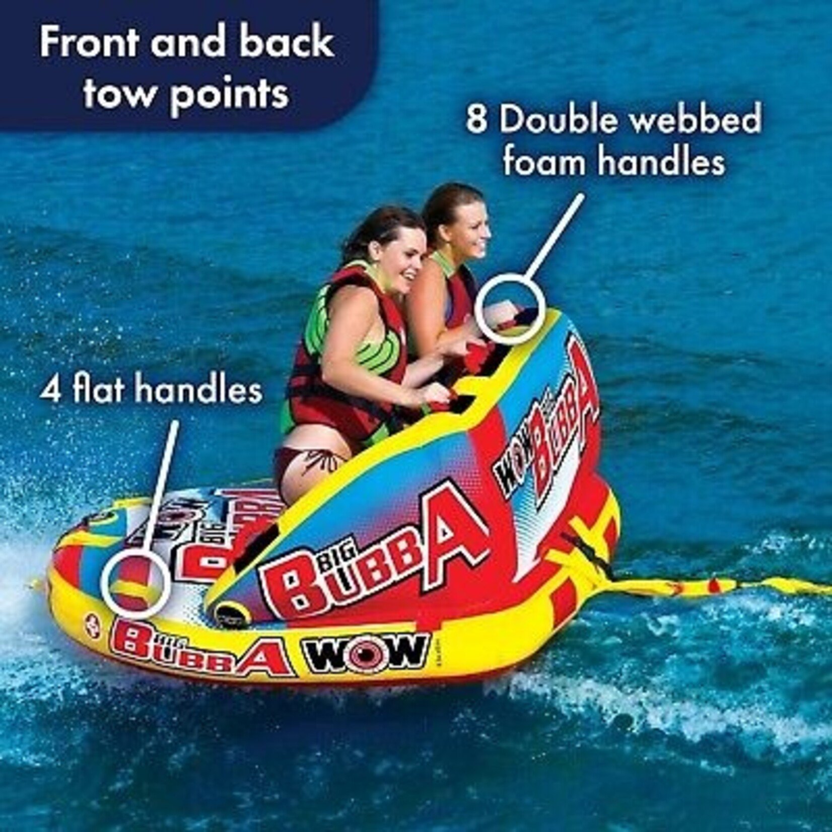 WOW Watersports WOW Big Bubba 2-Person Towable Tube