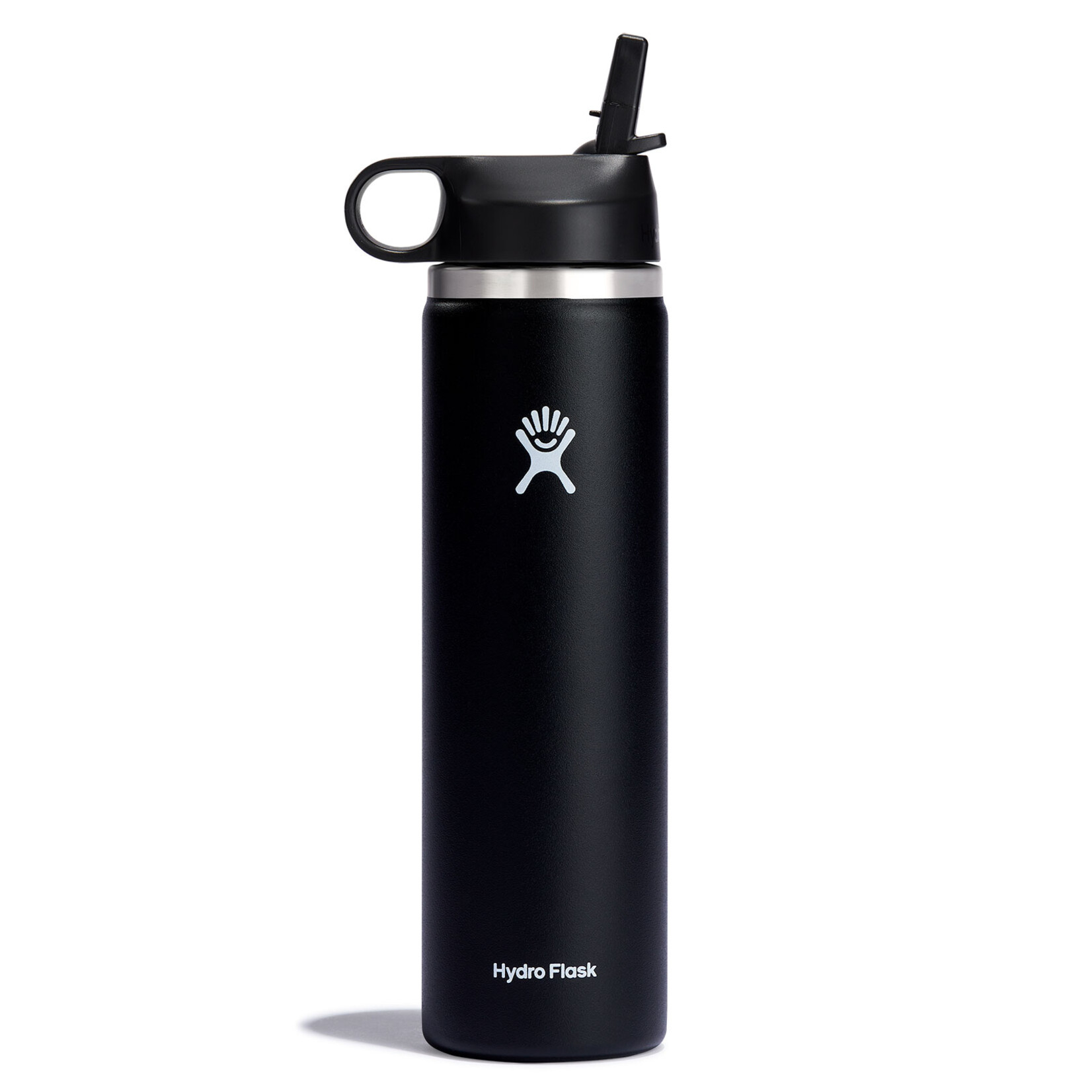 Hydro Flask HYDRO FLASK 24 OZ WIDE MOUTH STRAW BLK