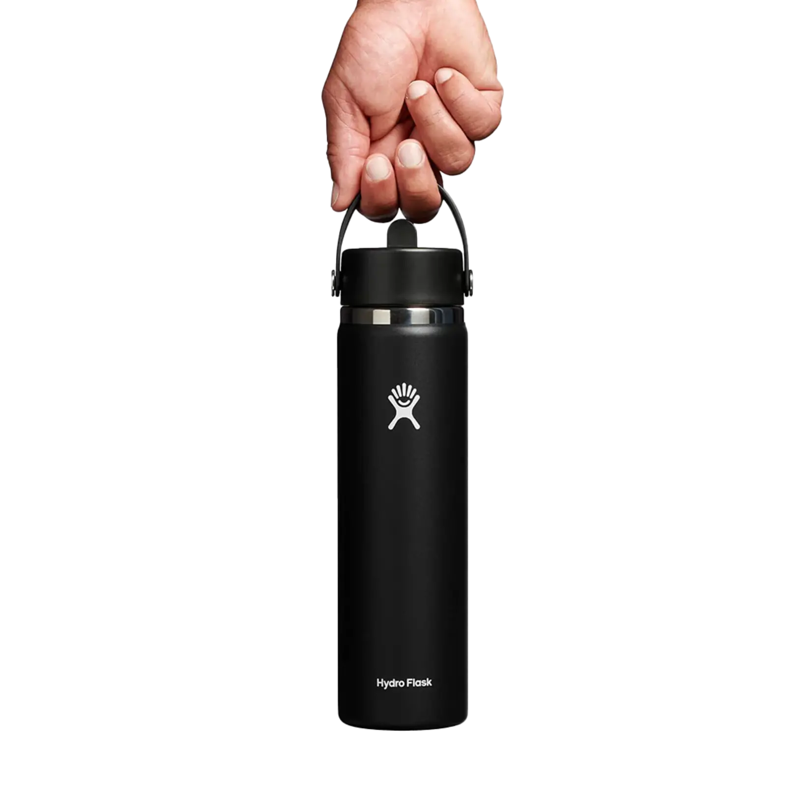 Hydro Flask HYDRO FLASK 24 OZ WIDE MOUTH STRAW BLK