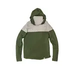 Abode Outside ABODE OUTSIDE WOODLAND HOODIE COLORBLOCK GREEN