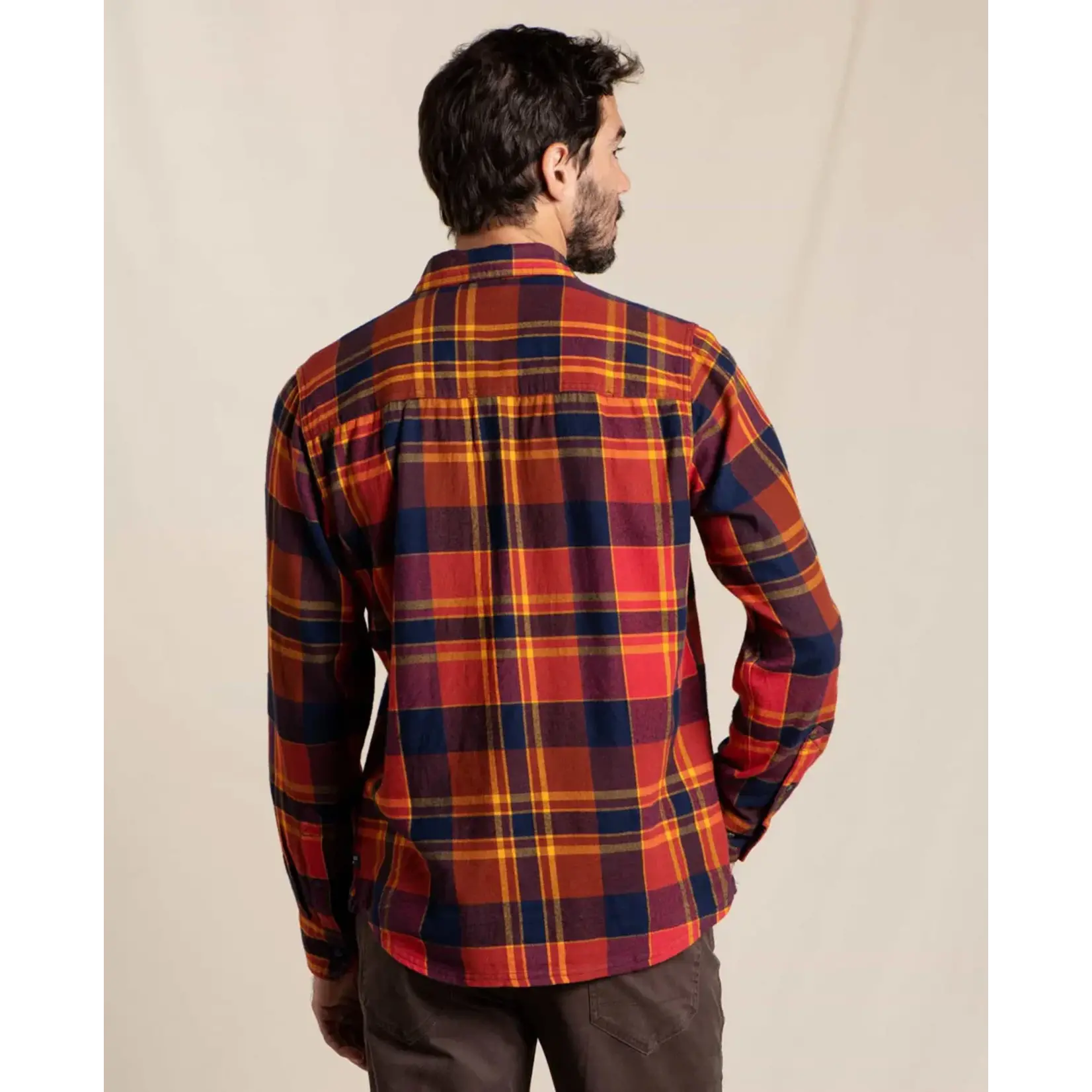 Toad & Co TOAD & CO INDIGO FLANNEL LS SHIRT CANOE