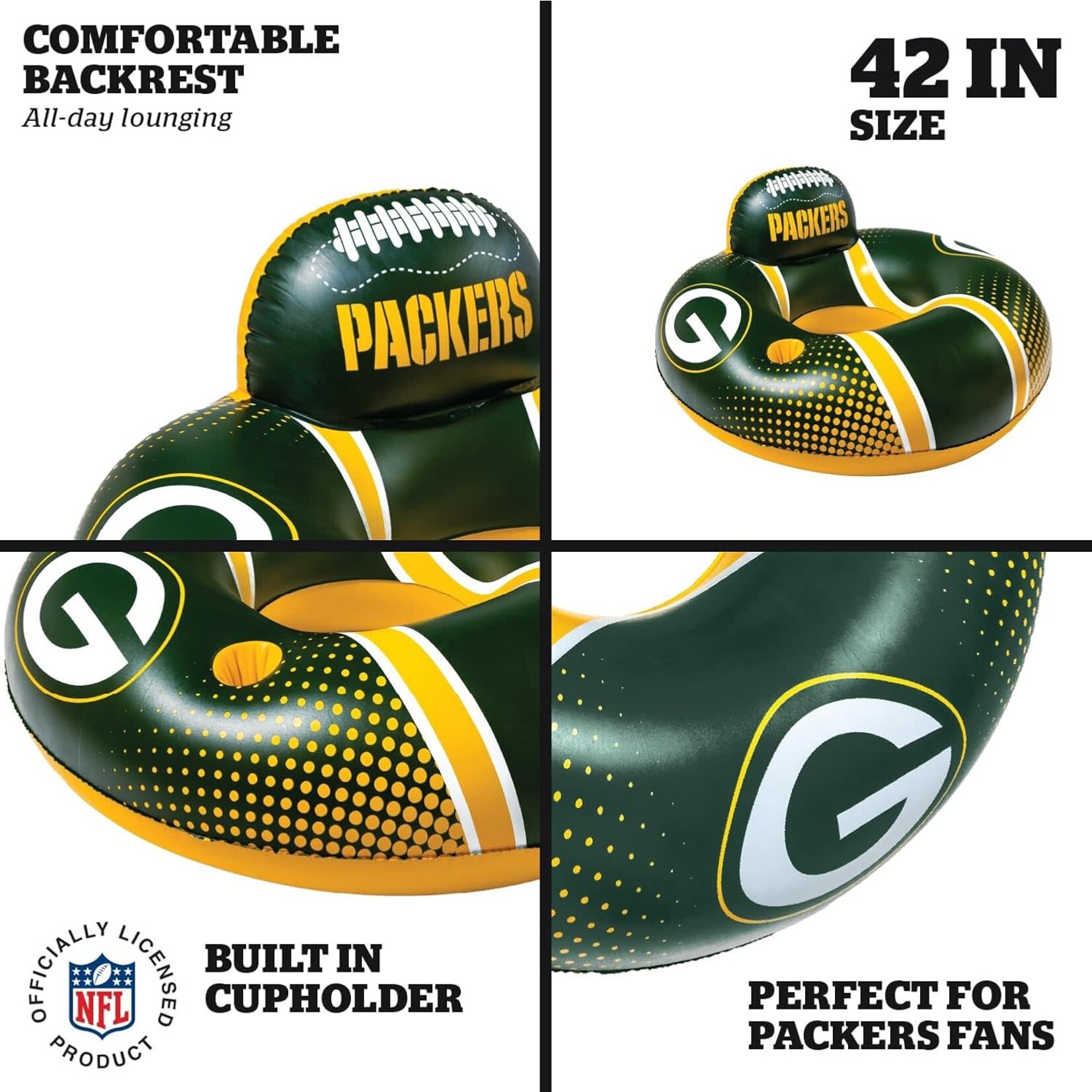 Big Mouth Inc. BIGMOUTH PACKERS  POOL FLOAT