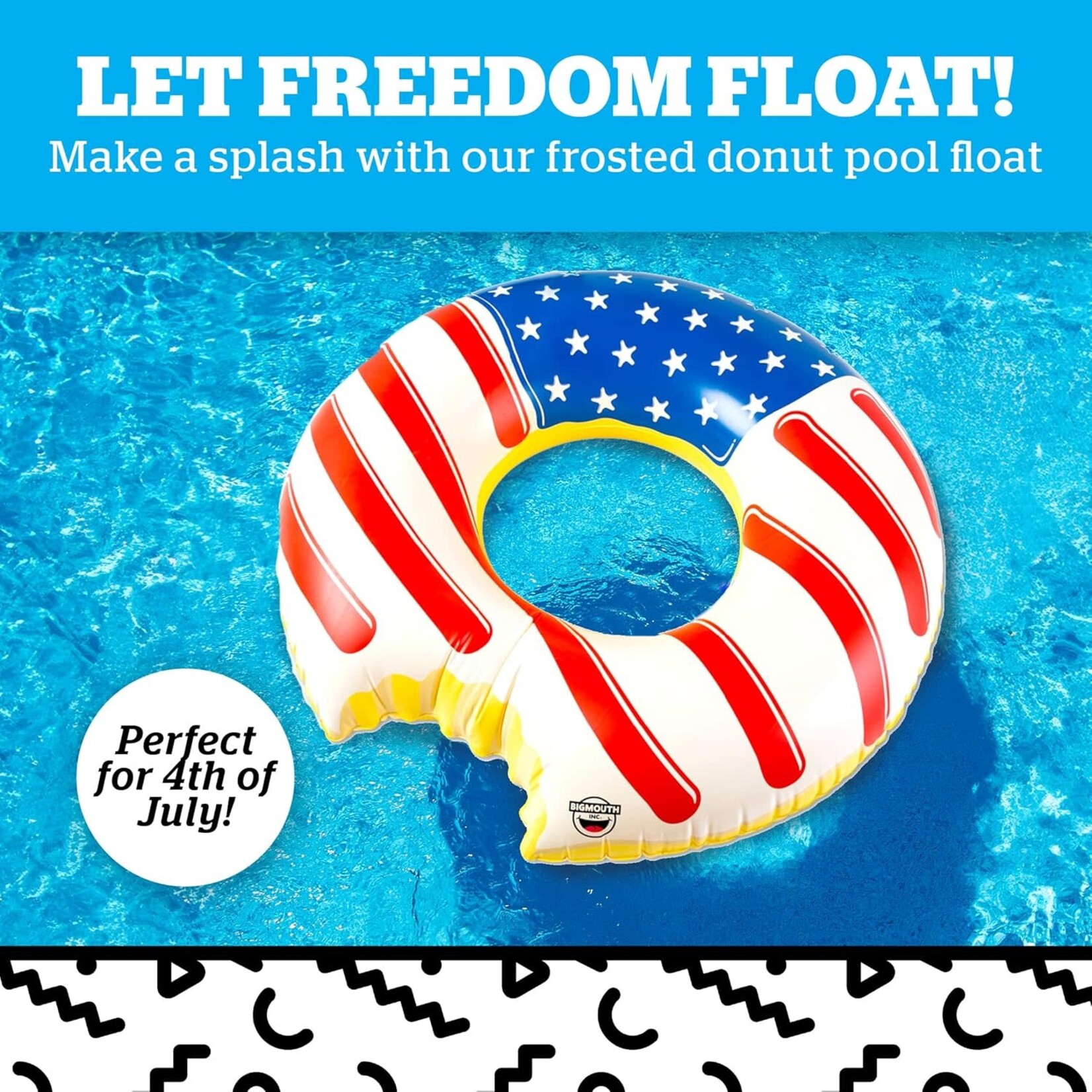 Big Mouth Inc. BIGMOUTH AMERICANA DONUT FLOAT
